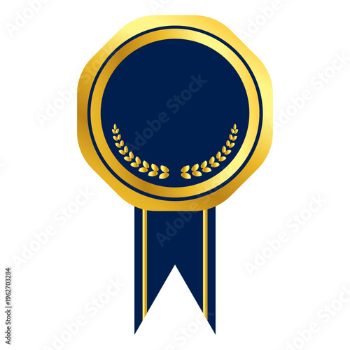 Gold Medal Badge