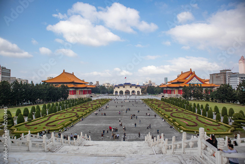 Chiang Kai Shek Memorial Hall Taipei City Landmark