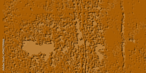 Abstract Brown Grunge Texture Background with Rusty Metal Effect