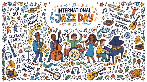 International Jazz Day Celebration - Music, Festival, Fun