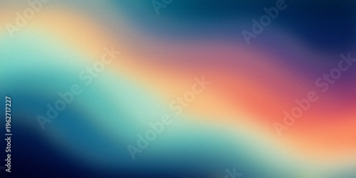 Fotografi A vibrant and colorful abstract background with a mix of blue, pink, orange, and