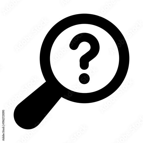 Search Question Mark Icon