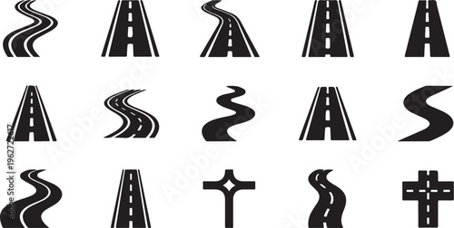 Roadway Signs and Highway Symbols Collection