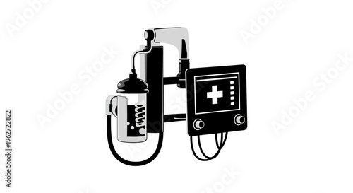 Medical equipment icon