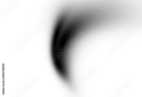 Abstract black and white minimalist background with a soft smoky wave, smooth charcoal grey gradient on a clean white backdrop, and elegant fluid motion for modern branding and graphic design.