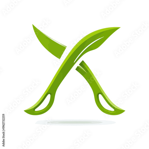 Green herb chopper design concept