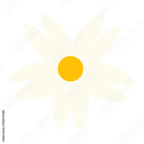 Daisy Flower vector icon