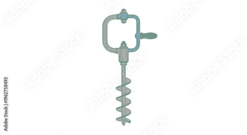 Metal wine bottle opener tool.