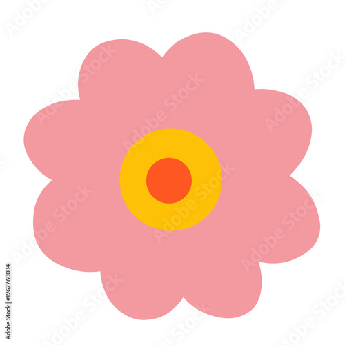 Flower vector icon