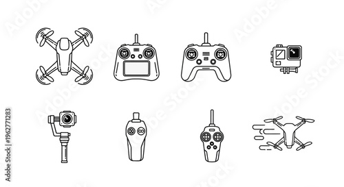Drone and gaming controller accessories.