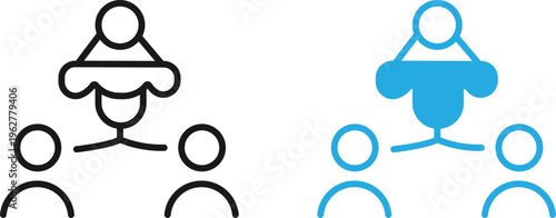 Business Organization and Leadership Outline Vector