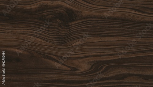 Textured background of dark brown natural wood grain