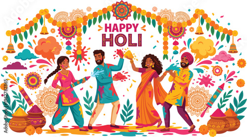 Icon of Holi