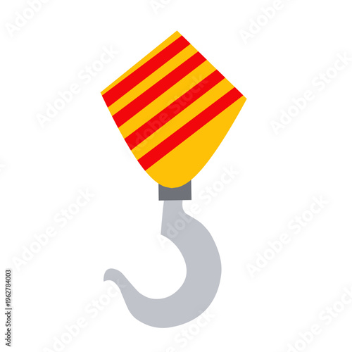 Crane Hook Vector Icon