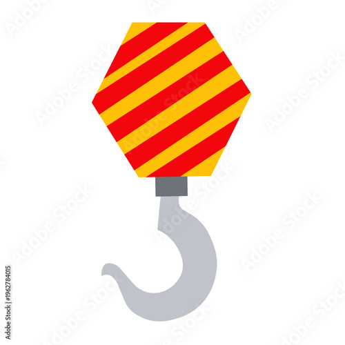 Crane Hook Vector Icon