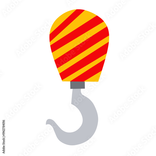 Crane Hook Vector Icon