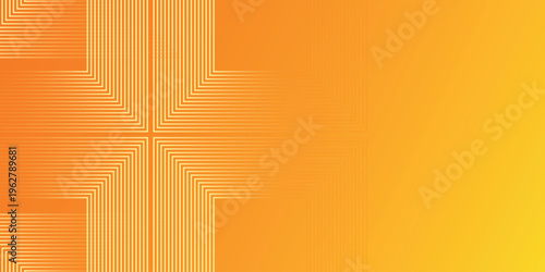 Abstract background with subtle color gradients and glowing geometric lines. Modern line art design for poster, flyer, cover, website, and banner. Vector illustration eps. 4.