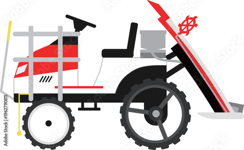 田植え機　農業機械　（改良版）