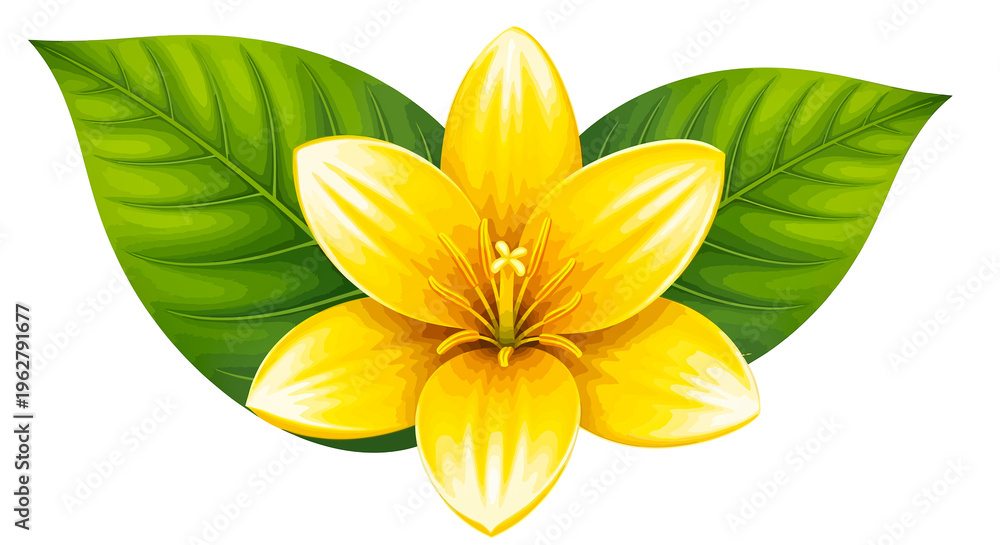 Obraz premium A beautiful closeup of a yellow frangipani plumeria flower blossom isolated on white, showcasing the tropical nature and floral beauty of this blooming summer plant with delicate petals