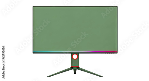 Gaming Monitor with RGB Lighting