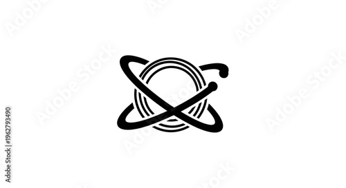 Abstract Atom Symbol Icon