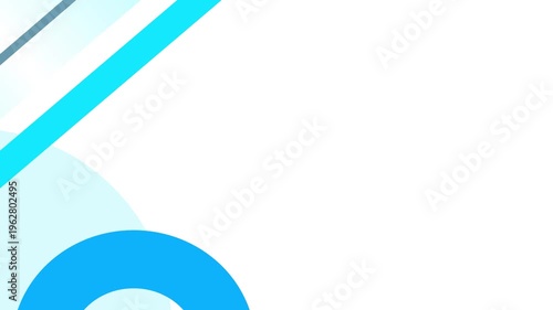 Abstract Blue Geometric Motion Background with Clean Modern Corporate Design and Dynamic Minimal Shapes
