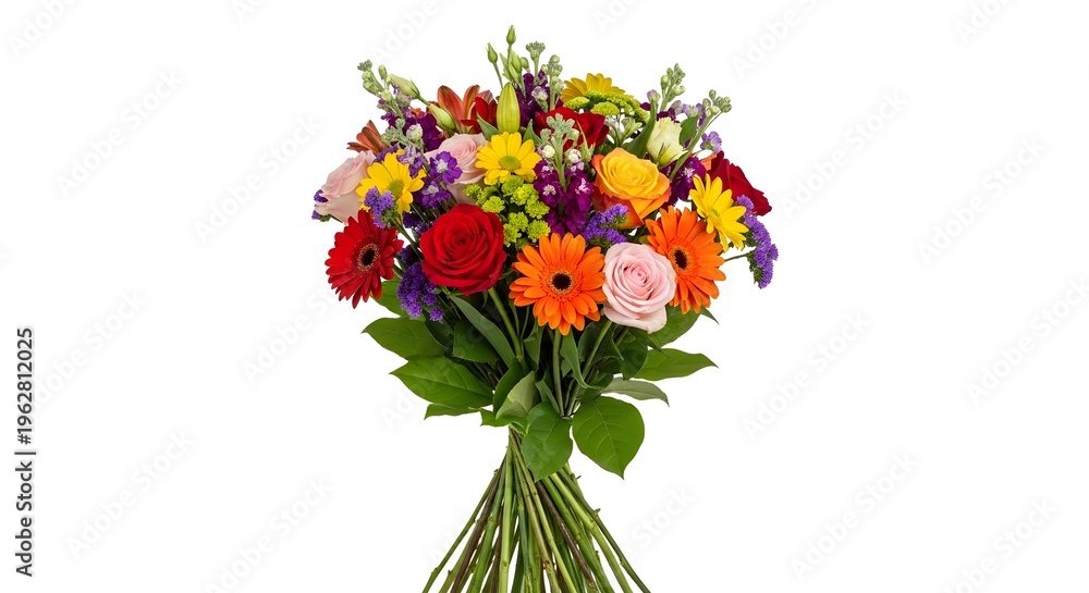 Fototapeta premium bouquet of colorful flowers
