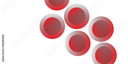 A fluid red gradient shape composition. For presentation design. A vermilion base for websites, print, banners, wallpapers, business cards, brochures, banners, calendars, red graphics, Eps 10.