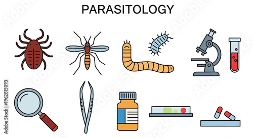 Medical parasitology laboratory diagnostic tools.