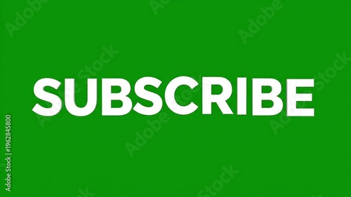 Dynamic Subscribe Button Animation for Social Media Channels.
