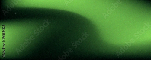 Abstract blurred gradient mesh background in green.