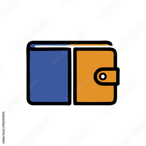 Two-Section Wallet Presented For Daily Utility