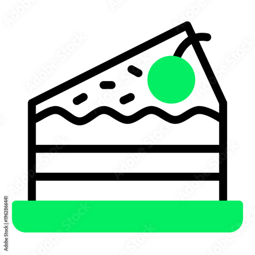 Birthday Cake Slice