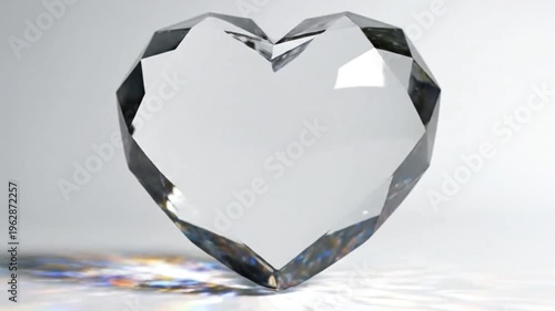 heart shaped glass