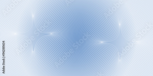 Abstract blue modern background with circle elements. Digital technology concept. vector illustration