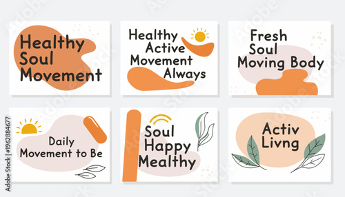 Healthy Soul Movement Lifestyle Concept.