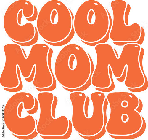 Beautiful elegant handwritten happy mothers day greeting card text design