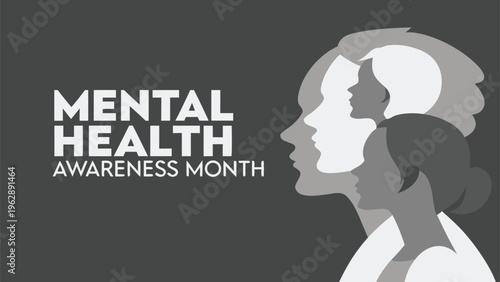 Silhouette of a person’s head highlighting mental health awareness and the importance of emotional well-being in daily life