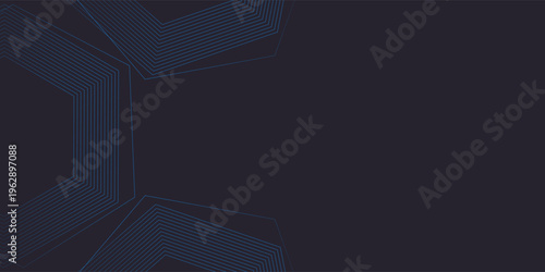 Dark blue abstract gradient wallpaper background, Minimalist gradient background design.