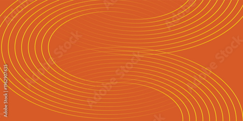 Abstract Terracotta and Orange Modern Wave Background