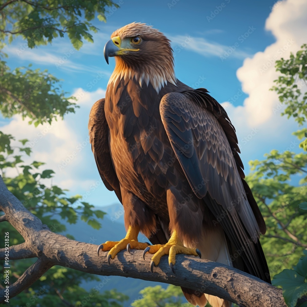 Fototapeta premium red tailed hawk