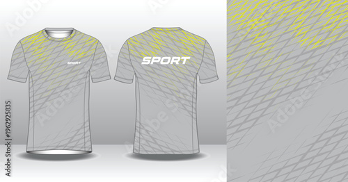 Modern Abstract Sports Jersey Design Template