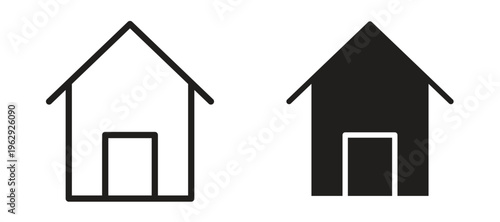 House icon vector design template and illustration EPS10.