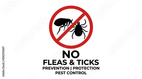 Pest Control & Insect Prevention Vector Icon Set – Bold Vectors Featuring Flea and Tick Ban, Infestation Alert, Bug-Free Zones, and Home Protection Symbols