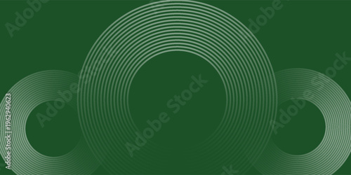 Abstract blue glowing geometric lines on dark blue background. Modern shiny blue circle lines pattern.