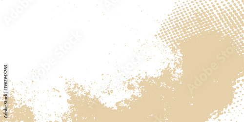 Abstract design, the image features an abstract and textured beige pattern, creating a visually interesting effect.