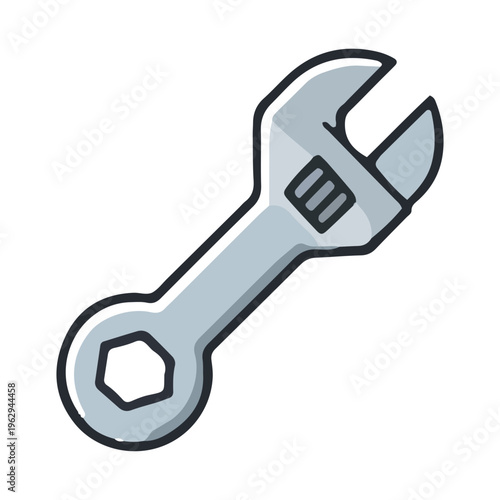 Adjustable Wrench Icon