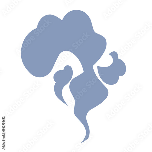 Steam Cloud Vector