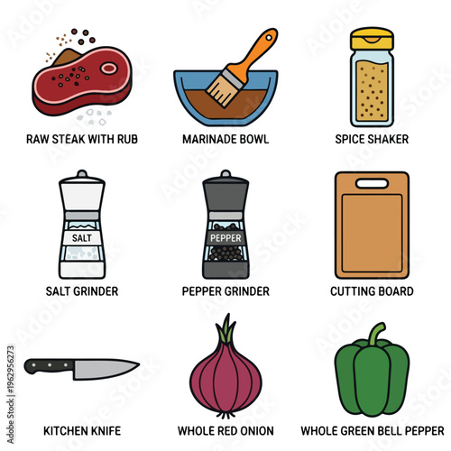 Kitchen Cooking Preparation Tools.