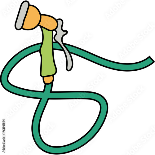 Garden Hose Nozzle Icon